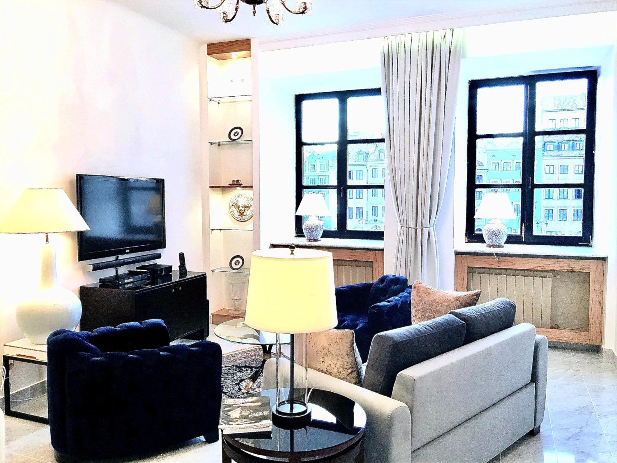 Mondrian Luxury Suites & Apartments Old Town Warszawa Rum bild